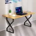 أرجل طاولة المكتب من الفولاذ المقوى على شكل X