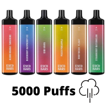 Kit de vape dispensável de barras da esco 5000