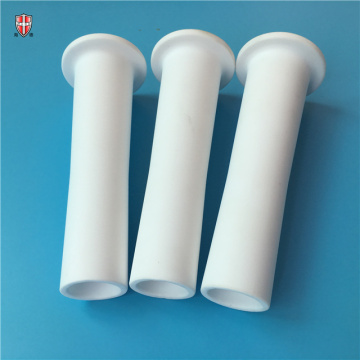 Tubo de cerámica de alta temperatura 92% 95% tubo de alúmina
