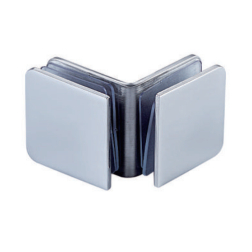 China Stamping Rounded Square 90 Degree Double Clamps Supplier