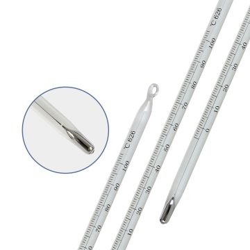 Mercury In-Glass Thermometer for Accurate Indoor and Outdoor Temperature Measurement