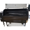 Wood Pellet Smoker BBQ Grill with Chimney -M