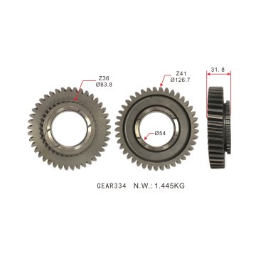 Auto Parts Transmission GEAR FORISUZU 5T88