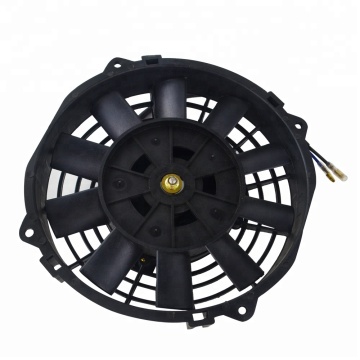 7 Inch Universal 12V 80W Slim Reversible Electric Radiator with Auto Fan Push Pull and Mounting Kit