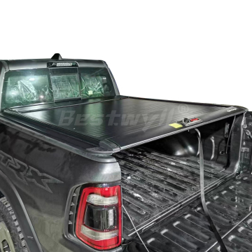 Tapa del rodillo de bota rodante Manual de cama Manual retráctil Tonneau para Dodge Ram 1500 2019 K22