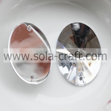 Partie 13 * 18mm Crystal Silver Grade A Acrylic Flash Element Prism Garland Mirroed Bead Charm Online Show