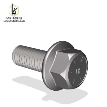 Высокатрывалыя сталёвыя балты з шасціграннай галоўкай з фланцам класа 8