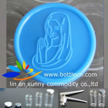 20MM blue custom Flip off Caps,syringe bottle cap for empty 10ml sterile vials dispenser