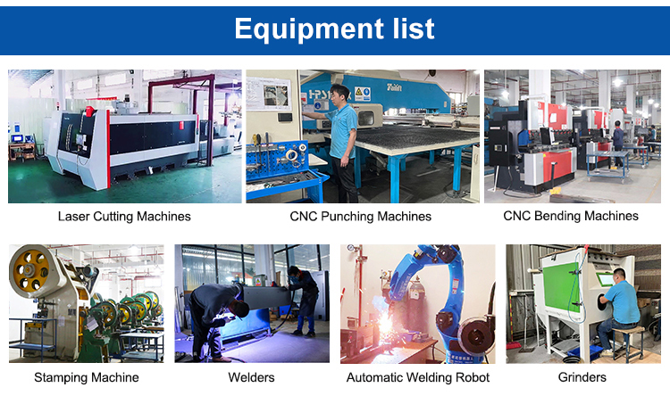 Sheet Metal Fabrication equipments