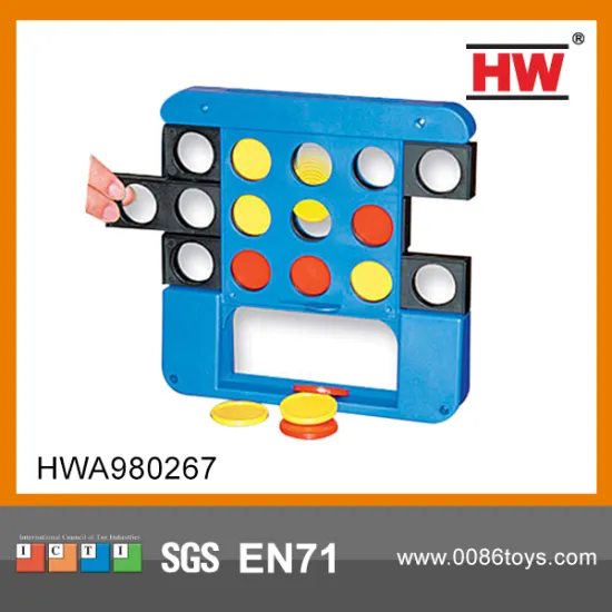 Interesting plastic intelligent game Tic Tac Toe game