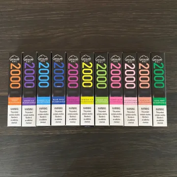 2000 Puffs 6.5ml Disposable Vape Pen Electronic Cigarette