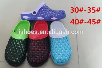 new design mould eva injection garden shoes for men 2015