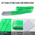 Lifting sling straps 2ton green