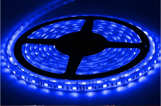 5050 SMD cheap led light strips 5m length car led light 60leds/m blue led light strip