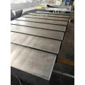 Telescopic steel bellows cover Steel plate type bellows cover for cnc machine