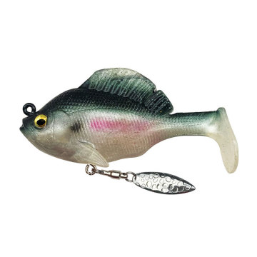 10g-24g T Tail Soft Plastic Swimbaits for Saltwater and Bass Fishing