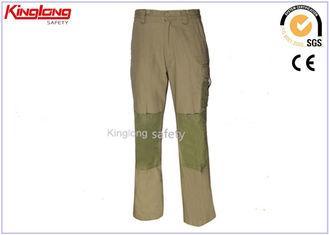Khaki / Beige Heavy Duty Cargo Work Trousers Work Pants Wit