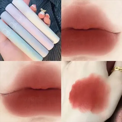 High-Quality Matte Liquid Lipstick - Waterproof Cosmetics Lip Gloss (4 Colors)