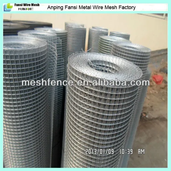 1/2 inch electro plating galvanized welded mesh