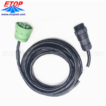 J1962 16pin OBD molding Wire Harness for Truck
