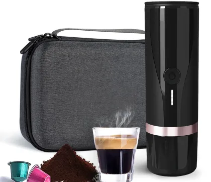 Portable Handheld Travel Espresso Coffee Machine for Office, Travel, Camping