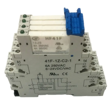 Original HF41F-012-ZS Base 12VDC Mini Power Relay - Ultra-thin Module