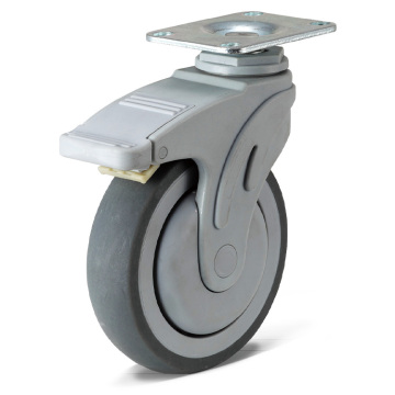 Medium duty Swivel PU Caster,small caster wheels