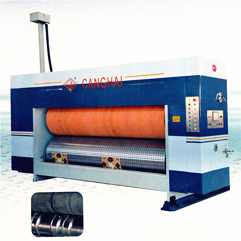high speed flexo printer slot die cut machine