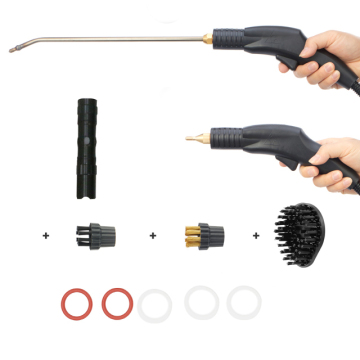 Wholesale Steam Cleaner Parts Kit with 5 Brushes, 5 Sealing Rings & Replaceable Smart Spray Gun