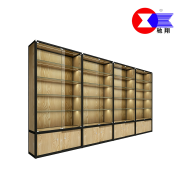 Black Frame Combined Glass Showcase