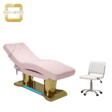 Skin Clinic Facial Bed: Electronic Massage Beauty Therapy Furniture
