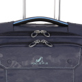 Fabric Polyester suitcase with simple front spinner wheels