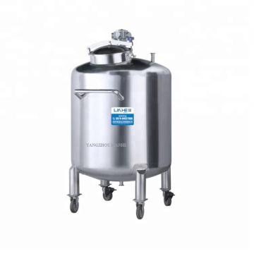 Stainless Steel 500L 316L Sealed Storage Tank with Air Vent