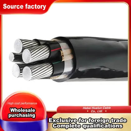 Durable Flame Retardant Aluminum Alloy Power Cable