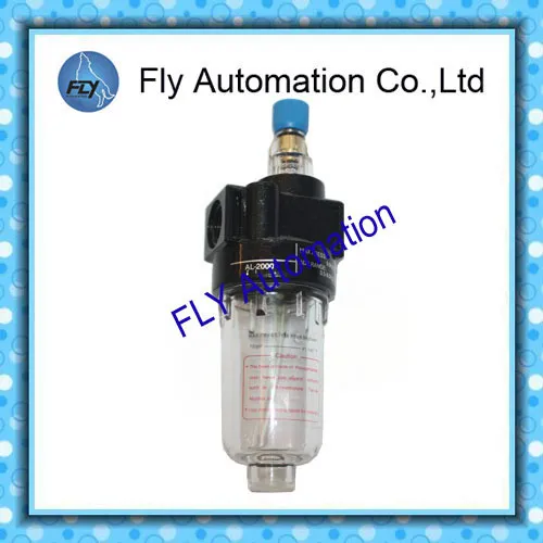 Black Standard Airtac Preparation Unit Air Lubricator 