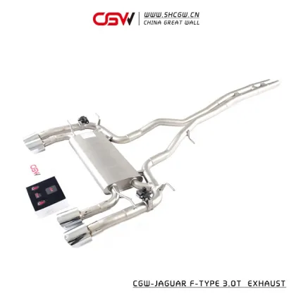 CGW High-Quality Auto Parts for Jaguar F-Type 3.0T Exhaust System MY 2019