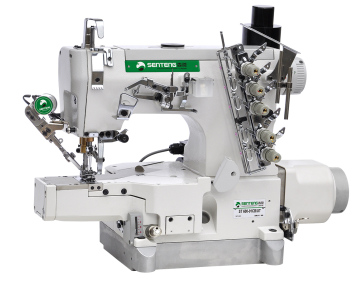 Hochgeschwindigkeit kleine flache Bettverriegelungs-Industrie-Nähmaschinen ST-600-01CB/EST für Kleidung