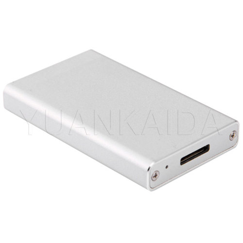 Aluminum USB 3.0 to mSata Hard Disk Case