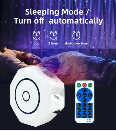 3D Sky Colorful Night Light Projector
