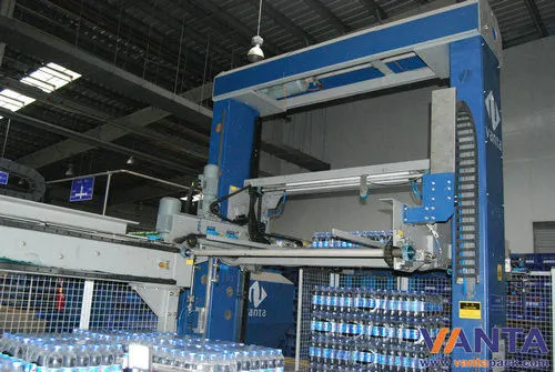 Stainless Steel Automatic Palletizing Machine With Siemens Sensor