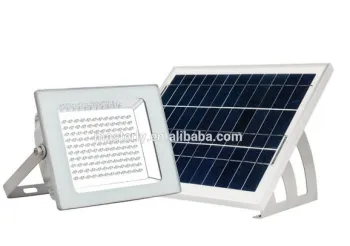 hot sales Super bright innovative concise IP65 Aluminum 120 LED solar flood light for garden
