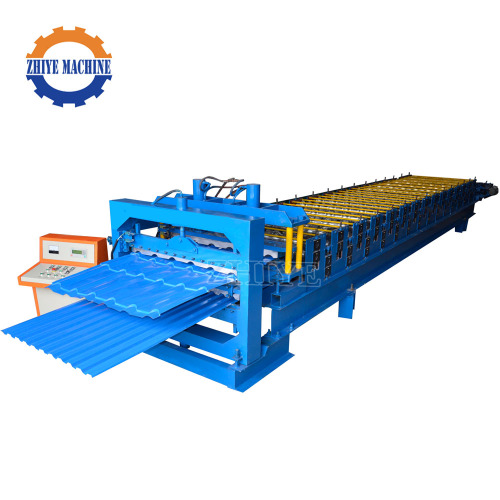 Corrugated Sheet och Trapezoidal Sheet Double Layer Machine