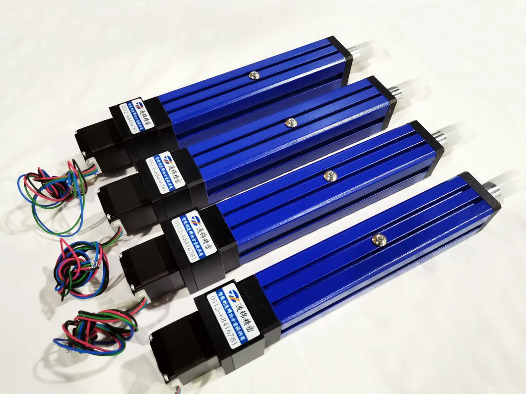 Лёгкі, невялікае шум, лінейнавы прывад для прамысловай аўтаматызацыі прамысловасці