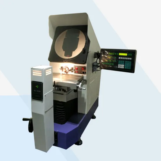 China Factory Price Optical Comparator Horizontal Profile Projector for Surface Measurement