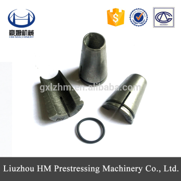 2016 new 2 pcs prestressing wedge anchorage grip