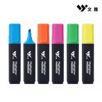 Chisel Tip Fluorescent Highlighters