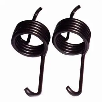 Steel black oxide torsion spring, made by factory with 14 years of experiences