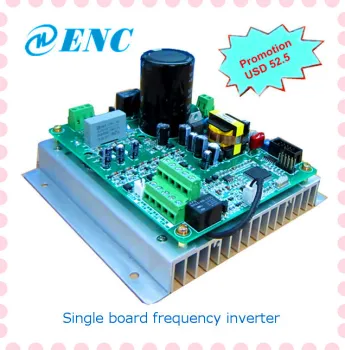 High Quality 0.75kw Easy-to-Fit Single Board Variable Frequency Drive