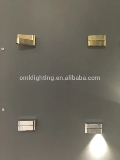 antique brass and ajustable led wall light 3.2w