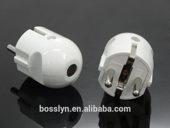 Europe CEE7/17 Plug Rewireable Electrical Power cord plug 16A